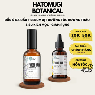 [COMBO] Dầu ủ tóc FOREST HAIR Oil +Xịt dưỡng tóc hương thảo FOREST HAIR kích mọc