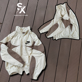 Áo khoác dù Nike cao cấp nam nữ unisex chính hãng hàng 2 lớp form rộng cá tính , áo khoác nike đôi chống nắng chống gió