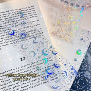 ୨୧ (có sẵn) stick lấp lánh bling bling hologram dùng để trang trí