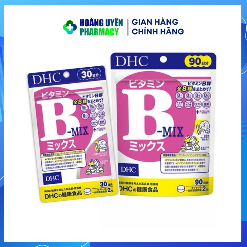 Viên Uống DHC Vitamin B Mix Bổ Sung Vitamin 90 Ngày