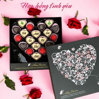 [ĐẶT NGAY ĐỂ KỊP 14-2(5 TẾT)] Socola Valentine Handmade (Viết chữ theo yêu cầu) Hoa tình yêu
