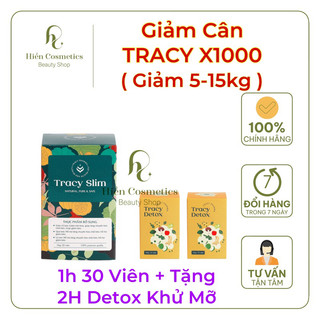 Tracy slim vip x1000 + tặng detox tỏi đen