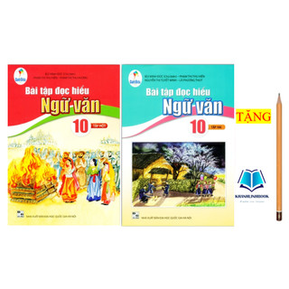 Sách - combo bài tập đọc hiểu ngữ văn 10 - tập 1 + 2