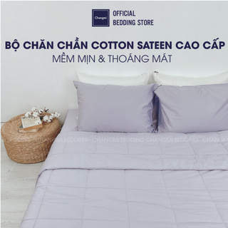  Bộ chăn chần Cotton Sateen Cao Cấp Changmi Bedding 60S mềm mượt và thoáng mát - 5 Món