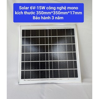 Tấm pin dùng cho đèn năng lượng mặt trời Vạn Năng Solar 15W