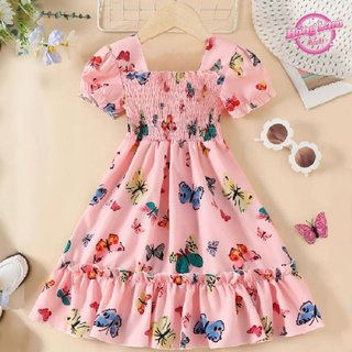 Váy thiết kế hoa nhí dành cho bé gái 12kg  - 45kg