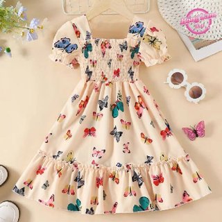 combo 3 váy voan hoa cho bé gái gồm mã 101 + 102 + 103 xinh xắn