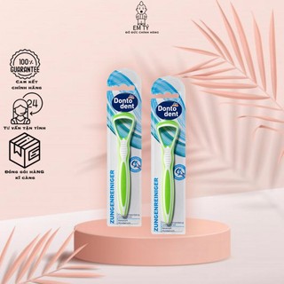 Cây cạo lưỡi, vệ sinh lưỡi Dontodent bằng nhựa, cao cấp, cho người lớn - Em Tý Store