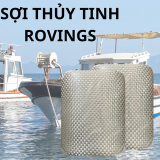 Sợi Thủy Tinh Rovings, Vải Bố Chống Cháy, Chịu Nhiệt Độ Cao - Vật Liệu Composite ( 1M X 1M )