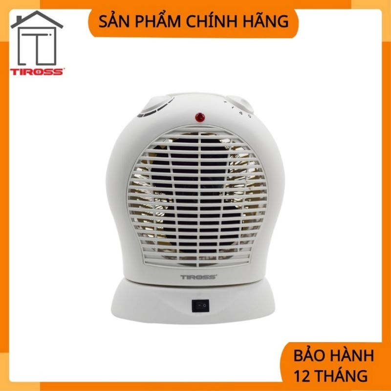 Quạt sưởi hai chiều tiross, 2000W TS944