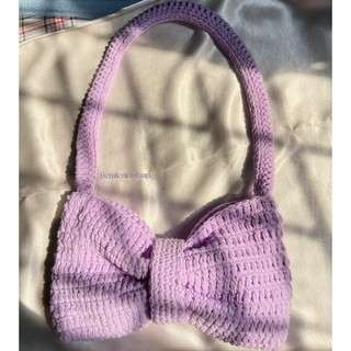 Túi Xách Nơ Len Handmade
