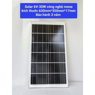 Tấm pin dùng cho đèn năng lượng mặt trời Vạn Năng Solar 30W ( giao hoả tốc )