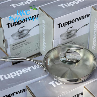 Chảo Tupperware T Chef Series Frypan 24cm (nắp kính)