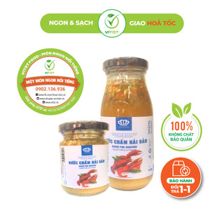 [HỎA TỐC] Nước Chấm Lẩu, Nướng, Hải Sản VITOT Chấm Cua Ghẹ Tôm Mực, lẩu, nướng BBQ, Chân Gà, Thịt Lợn, Rau Củ Ngon