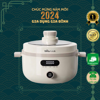 Nồi áp suất đa năng bear ylb-c40u5, 4.0 lít, nồi nấu ninh hầm điện, nồi cơm điện áp suất cao, nấu súp, nồi điện đa năng