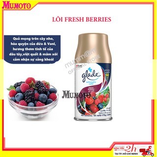 Lõi thay thế máy xịt thơm phòng tự động Glade FRESH BERRIES