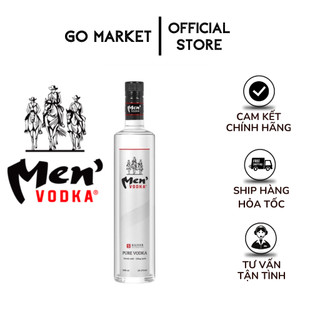 Men' vodka silver chính hãng nồng độ alc 29.5% chai 300/500ml