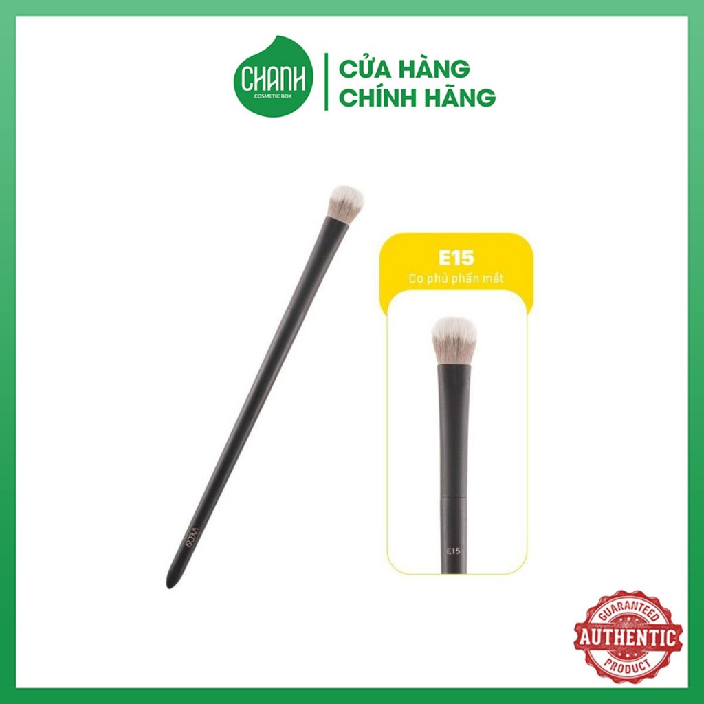 Cọ Phủ Phấn Mắt Vacosi Fluff Shadow Brush E15