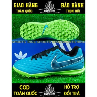 Giày bóng đá tf tempo superfly tróc da tron, giày còn chất sa-le mạnh