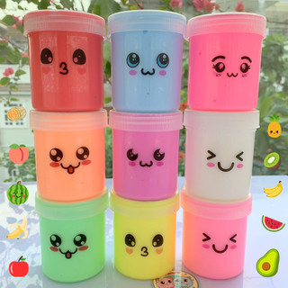 Hũ 120ml Slime Cơ Bản Không Dính Tay/Basic Slime Việt Nam Hương Trái Cây - An toàn,Không Độc Hại