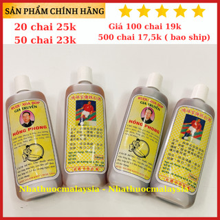 Dầu xoa bóp hồng phong 100ml