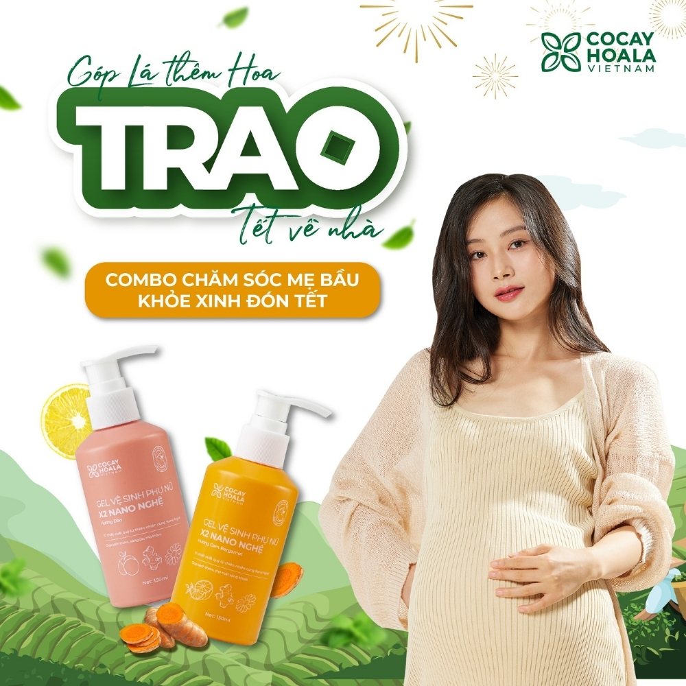 Dung Dịch Vệ Sinh Phụ Nữ Gel X2 Nano Nghệ Cỏ Cây Hoa Lá Chính Hãng 150 ml, ddvs Khử Mùi Hôi Làm Sạch Vùng Kín Cho Bà Bầu