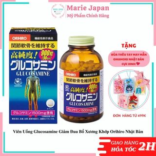 Viên Uống Glucosamine Giảm Đau Bổ Xương Khớp Orihiro Nhật Bản