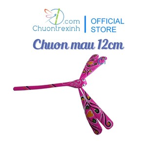 Chuồn chuồn tre 12 bộ 3 con màu hồng