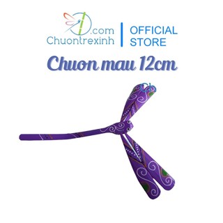 Chuồn chuồn tre 12 bộ 3 con màu tím