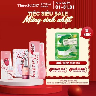   CHÍNH HÃNG  Dung Dịch Vệ Sinh Say No Tuesday & Nước Hoa Xịt Anti Tuesday - Combo Cho "Cô Bé" Thơm Hồng. 