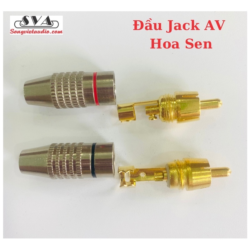 ĐẦU JACK AV CHẤT LƯỢNG CAO - 1 CẶP