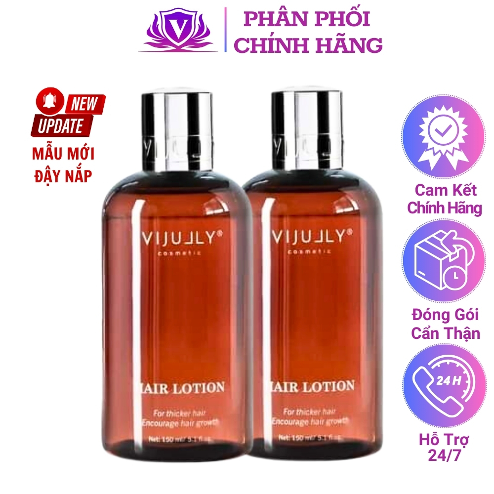 Chai Xịt Mọc Tóc Vijully Chính Hãng 150ml Nước Sịt Chăm Sóc Dưỡng Tóc Tinh Dầu Bưởi Ngăn Rụng Mềm Mượt Nhanh Dài