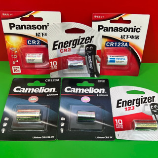 1 Vỉ Pin CR2, CR123A 3V Chính Hãng Camelion, Panasonic , Energizer. Pin máy ảnh, pin máy đo khoảng cách
