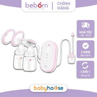 Máy hút sữa điện đôi có chức năng hút mũi Beborn Latteo 3 PB03HB