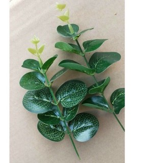 Sỉ cành lá táo 1 nhánh điểm hoa sáp,hoa lụa phụ kiện trang trí decor