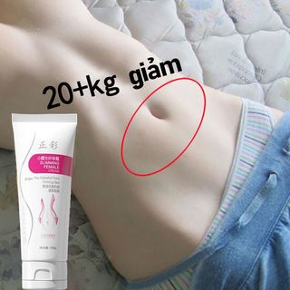 Hàng thật Kem giảm cân slimming cream Kem đốt mỡ 80g giảm mỡ nhanh Gầy bắp