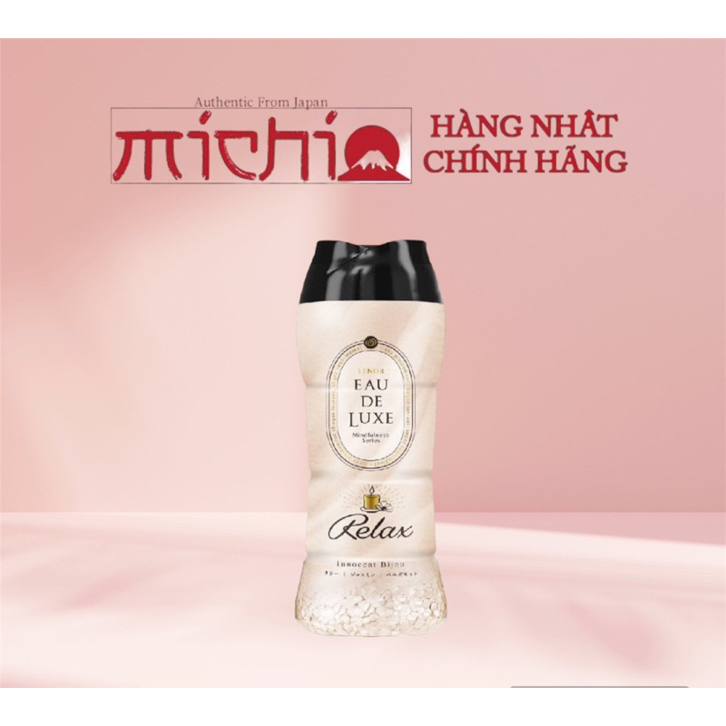 Viên xả khô quần áo Nhật Bản P&G Lenor Eau De Luxe Relax 520ml