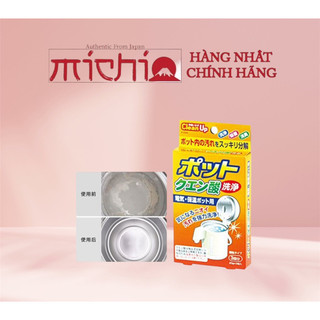 Set 3 gói khử cặn bình nước Nhật Bản