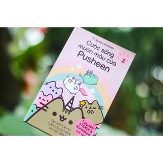 Sách: tớ là mèo pusheen - tập 2: cuộc sống muôn màu của pusheen