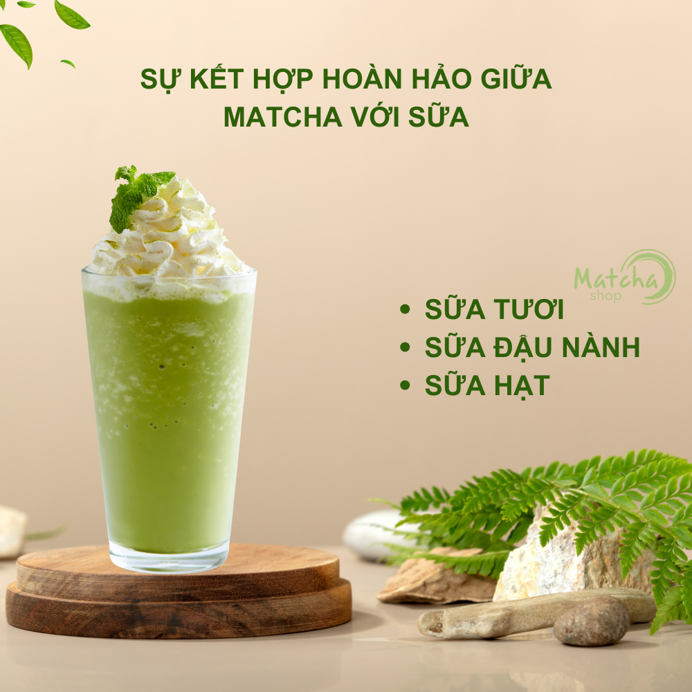 Bột trà xanh matcha Nhật - Natsu 20g-50g-100g