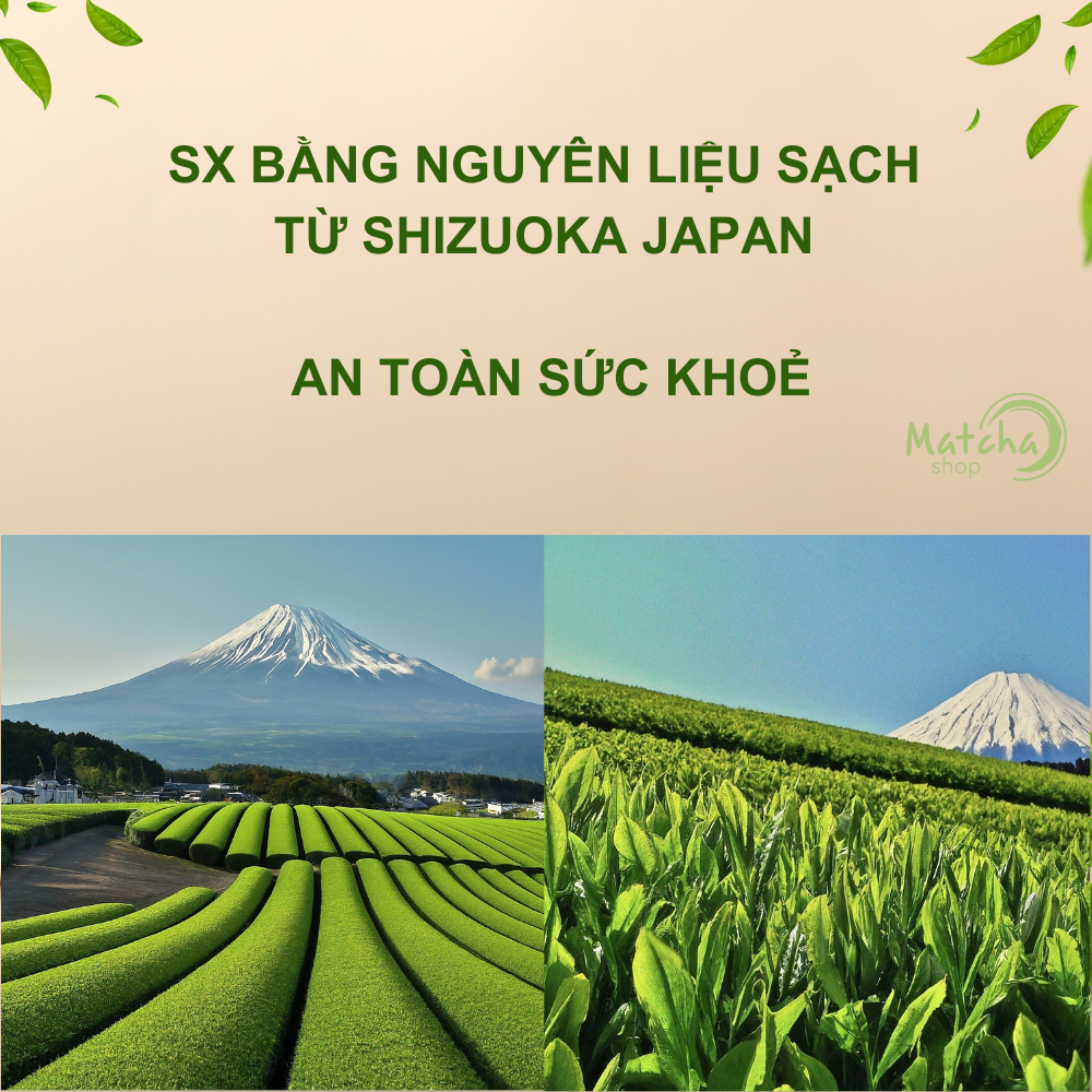 Bột trà xanh matcha Nhật - Natsu 20g-50g-100g