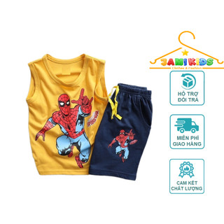  BỘ SÁT NÁCH BÉ TRAI JAMIKIDS SIZE NHÍ XUẤT DƯ SIÊU MỀN MÁT
