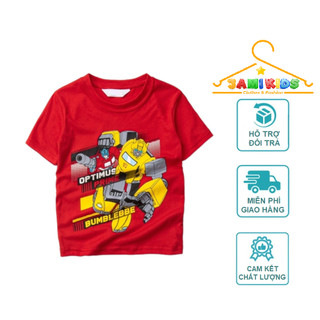 Áo phông bé trai JAMIKIDS xuất dư xịn size 2-7(12-28kg)