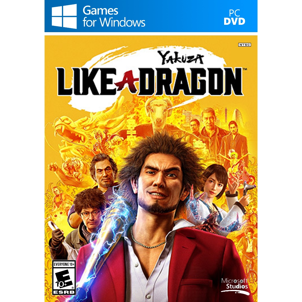 Yakuza: Like a Dragon – Legendary Hero Edition (3DVD) - Đĩa game PC