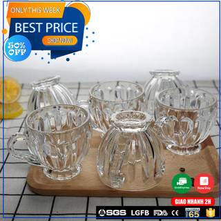 Bộ 6 cốc thủy tinh Lirmartur P-125