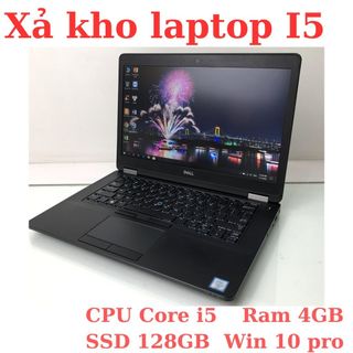 Laptop core i5 ram 4gb ssd 128gb kèm sạc
