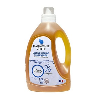 Nước giặt hữu cơ đậm đặc hương thông bạc hà harmonie verte 1.5l - hàng có sẵn