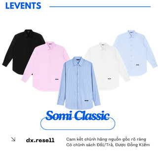 Áo Sơ mi Levents® Classic Striped Long Sleeve Shirt Unisex dx.resell