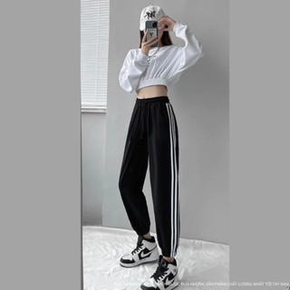 Quần jogger 3 sọc thể thao nam nữ