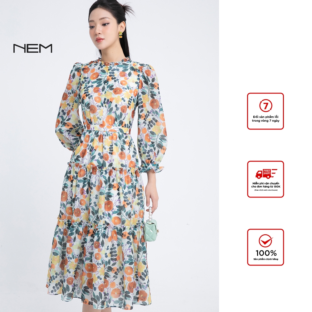 Đầm nữ thiết kế cao cấp NEM Fashion 14382 giá tốt
